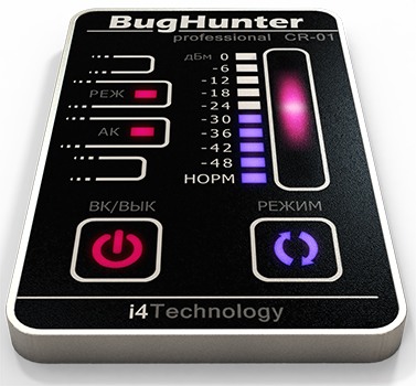 Сенсорное управление, яркий дизайн и TOUCH-панель выделяют антижучок BugHunter CR-1 среди аналогов